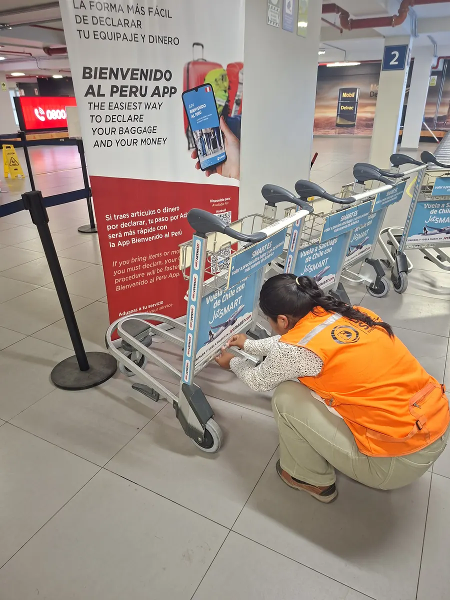 Inventario de activos fijos en aeropuerto