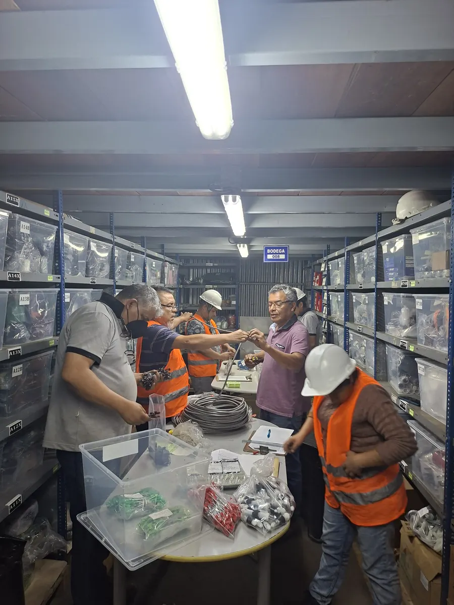 Conteo de repuestos en bodega