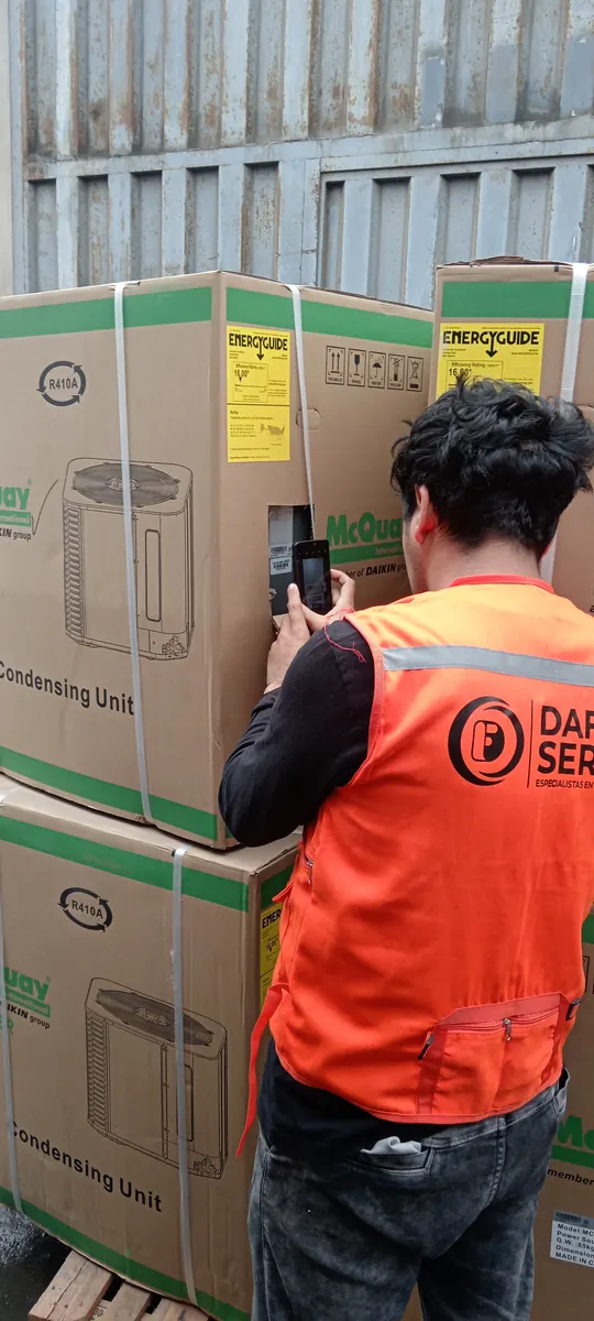 Verificación de mercadería en almacén